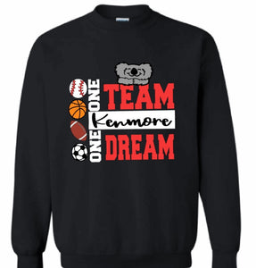 Kenmore One team One dream crewneck sweatshirt
