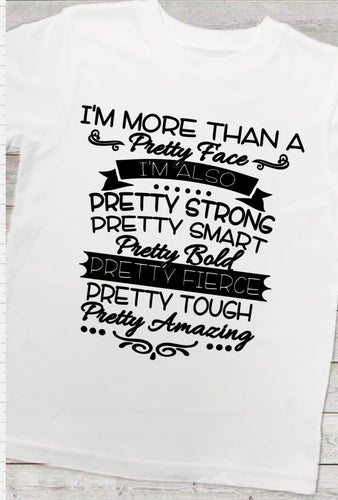 Empowerment tee-More than a pretty face