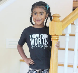 Empowerment tee- Know your worth