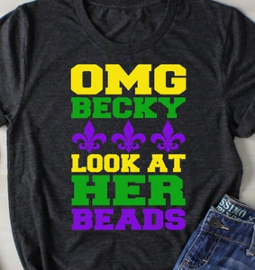 Omg Becky look at her Beads