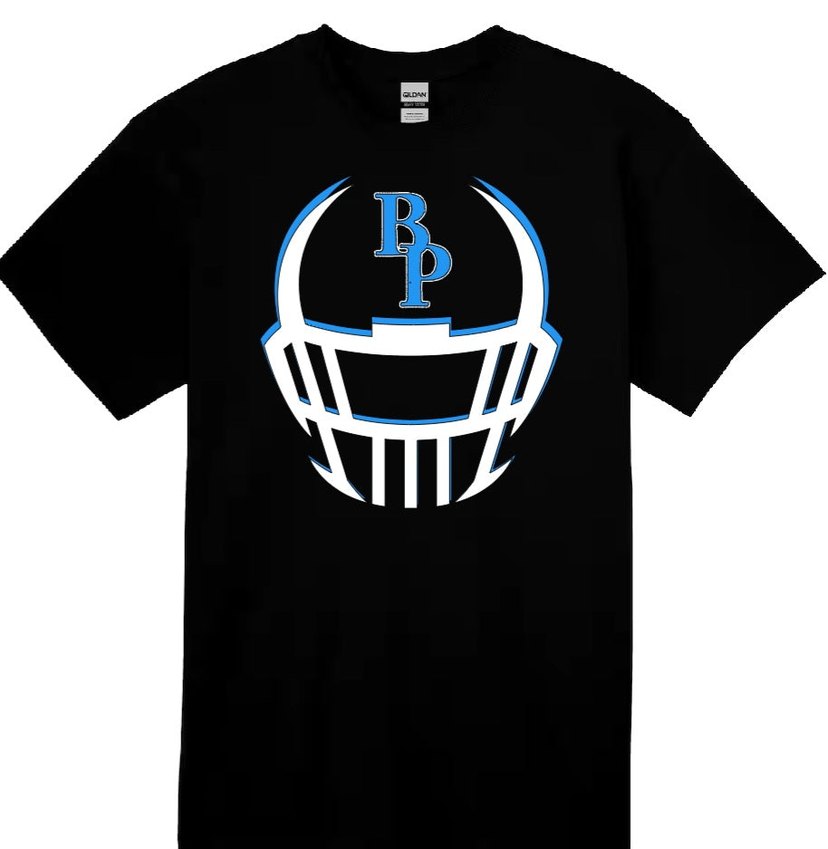 BP football helmet