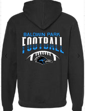 BP football zip down sweatshirt