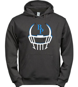 BP football helmet hoodie