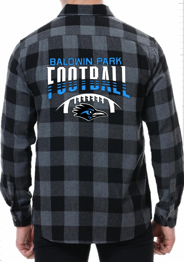 BP Football Flannel-gray/black