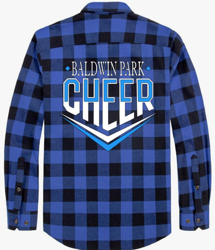 BP cheer Flannel-blue/black