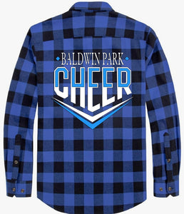 BP cheer Flannel-blue/black