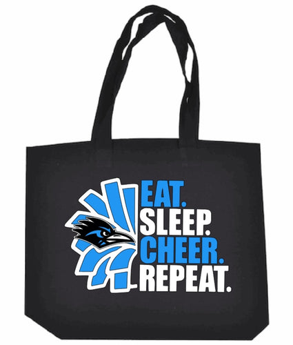 Cheerleading tote bag