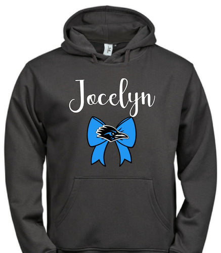 Cheerleader bow hoodie