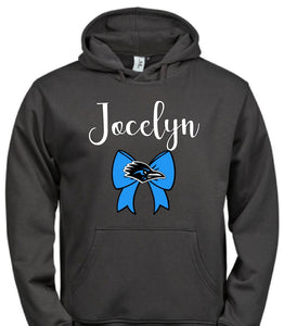 Cheerleader bow hoodie