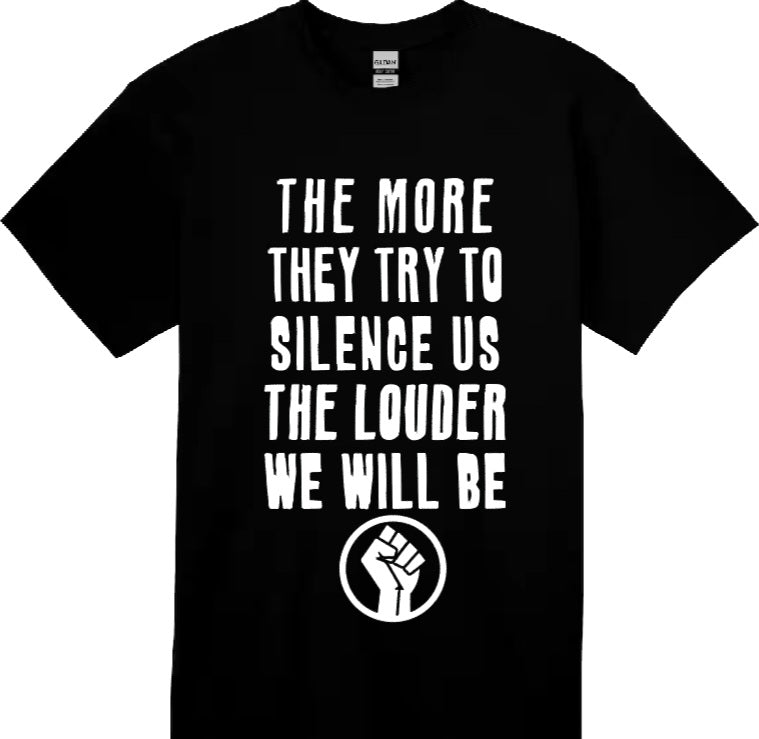 The louder we will be